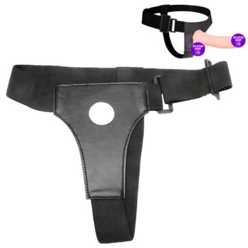 Siyah Deri Belden Bağlama Kemeri