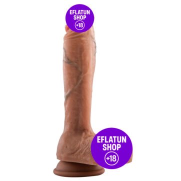 Realistik Kıkırdaklı Bükülebilir Dildo 27 cm